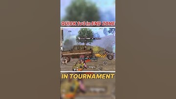 Quick 1v3 in end zone #shorts #bgmi #gaming #1v4clutch #jonathangaming #op  #shortvideo #viral_video