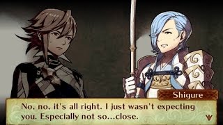 Fire Emblem Fates - Male Avatar (My Unit) & Shigure Support Conversations