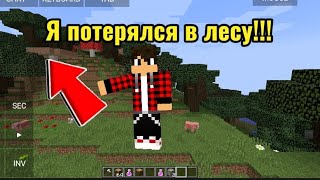 Я потерялся в лесу в майнкрафте!!