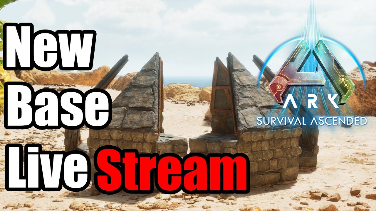 New Base build! Times to move! Ark Survival Ascended 