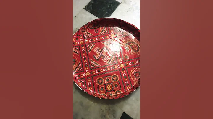 Thali Decoration/Aarti Thali Decoration/Pooja Thali Decoration/Thali Sajana#shalusharma #shorts