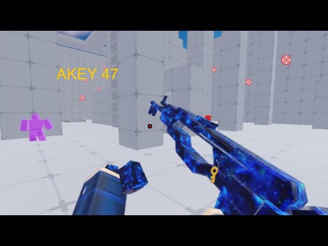 Using the akey-47 skin in rivals - YouTube