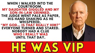 When I Walked Into The Courtroom, My Daughter Laughed, And My Son-In-Law Looked Away!