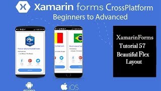 Xamarin forms FlexLayout Design [Tutorial 57]