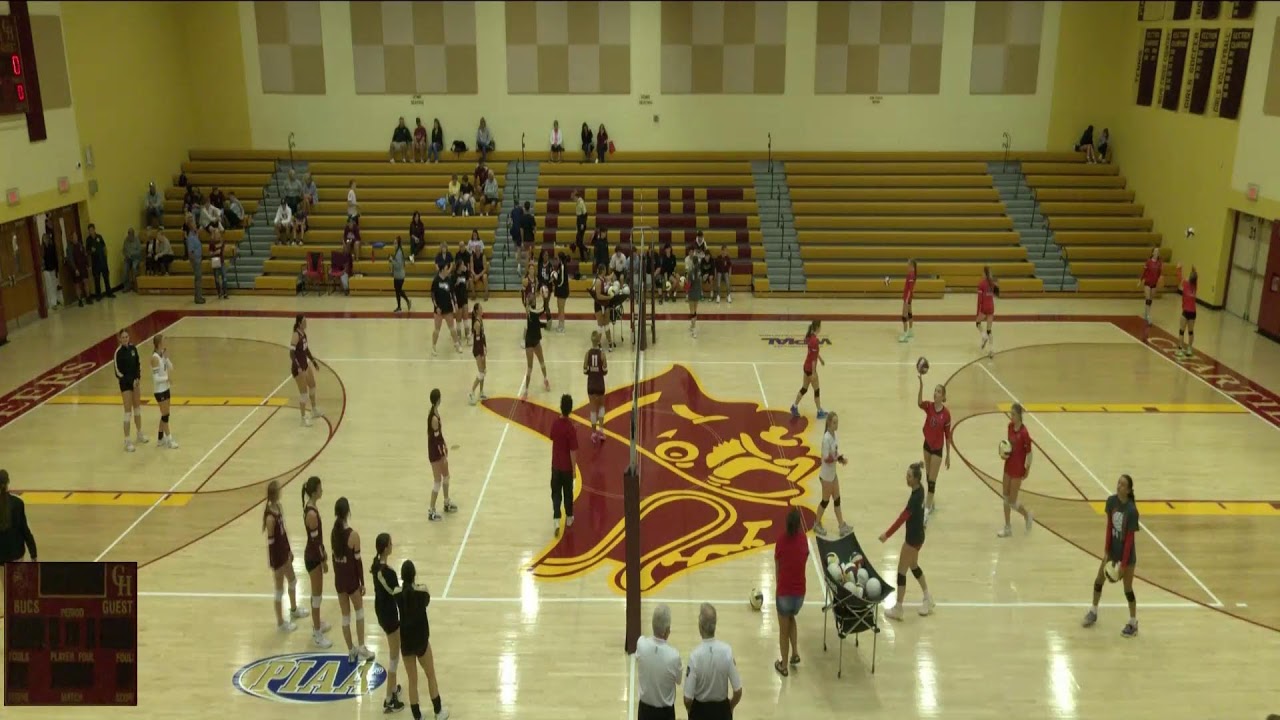 Chartiers-Houston High School JV vs Charleroi High School Womens Varsity Volleyball