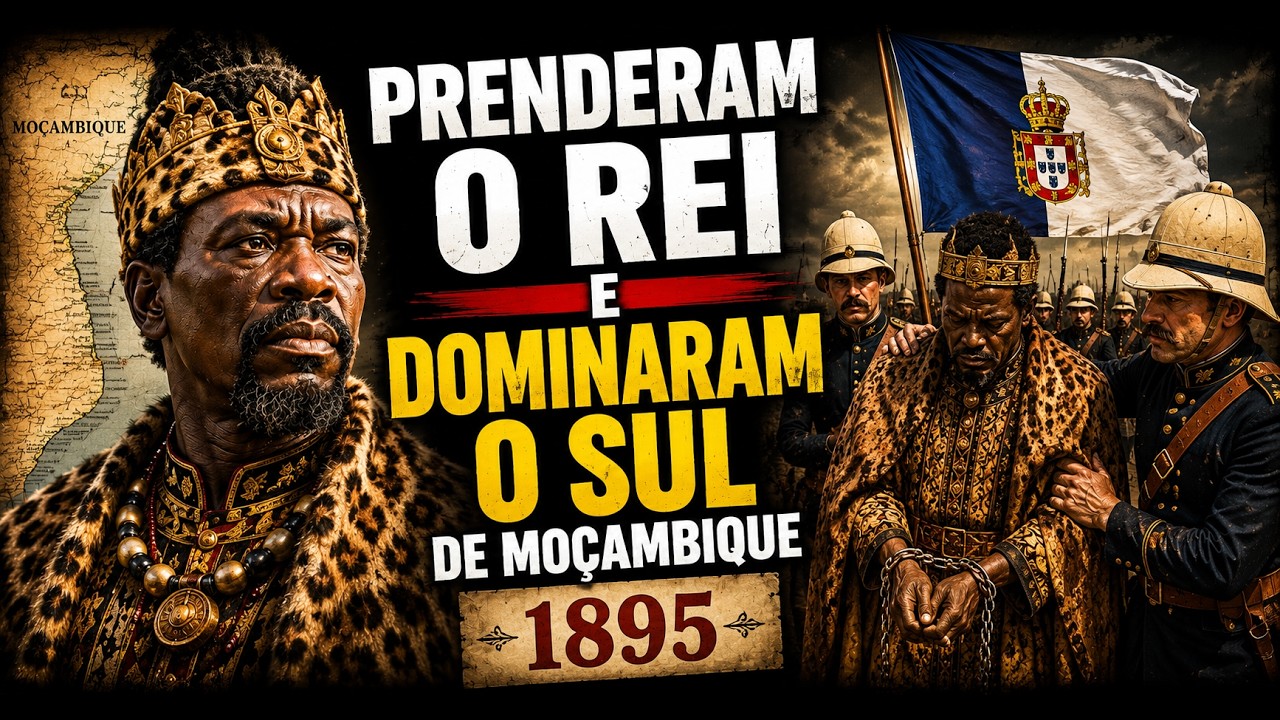 Por que Portugal só dominou Moçambique depois de PRENDER esse rei?
