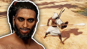 I played AC Origins with the dumbest weapon