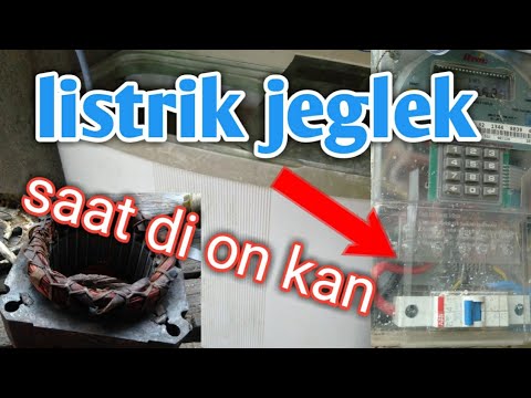 cara memperbaiki mesin cuci tiba tiba konslet listrik jeglek saat di on