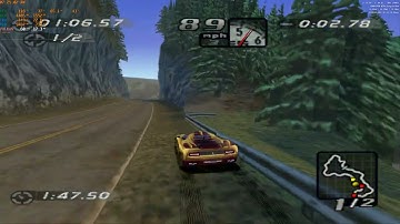 Need For Speed High Stakes Kindiak Park PS1 Duckstation 4k 60FPS