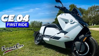 Check Out the BMW CE 04 Review  What's It Like to Ride?