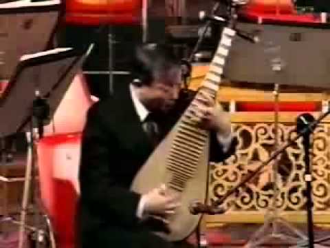 Pipa solo   shi mian mai fu   liu de hai   琵琶独奏 十面埋伏 刘德海 360p
