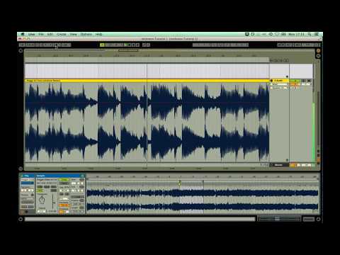 Stretch music to a tempo in Ableton Live 9