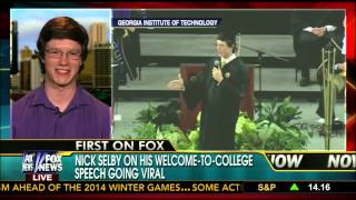 Georgia Tech Convocation Nick Selby Interview
