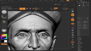 Zbrush likeness sculpt GAFX competition