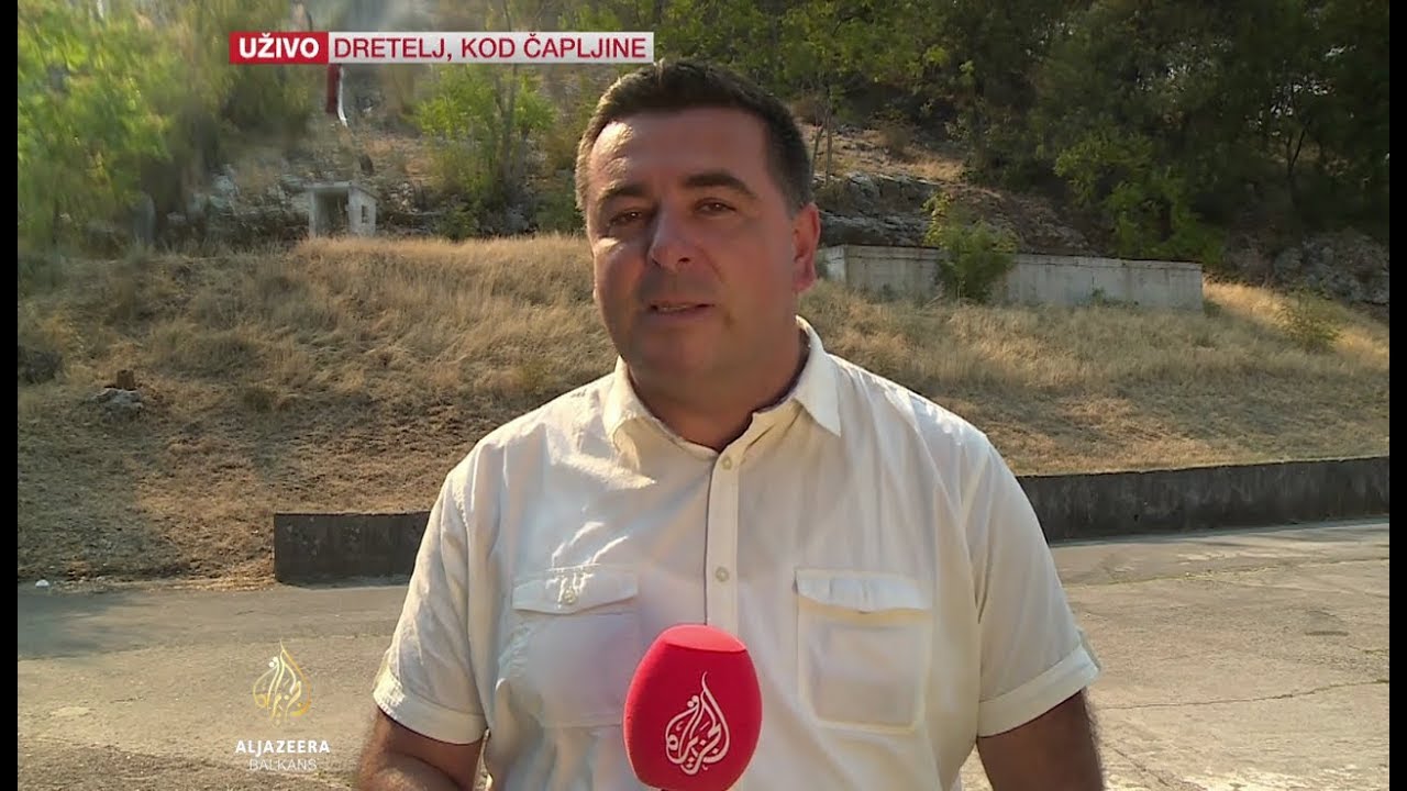 بافكوفيتش: رجال الإطفاء يوقفون الحرائق قرب تشابلينا بإشعالها