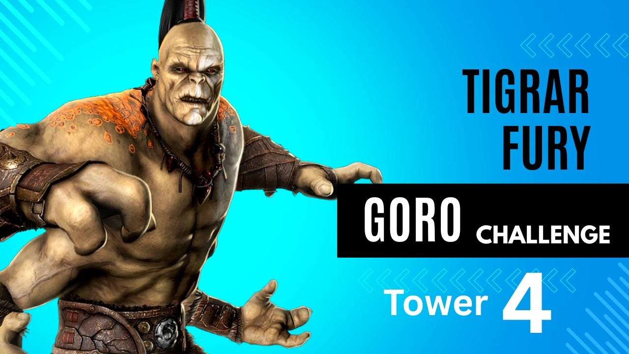 Mk Mobile - Goro Challenge tower 4 (Hard) - 2K