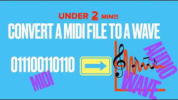 In this clip we #convert a #MIDI file to an #audio (wave) file. "UNDER 2 min!" DAW #GARAGEBAND-MAC