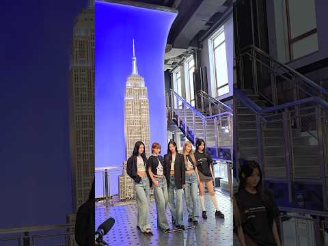 Thank you @theempirestatebldg 🏙️ #LE_SSERAFIM #르세라핌 #LE_SSERAFIM_CRAZY ⚡️ #shorts