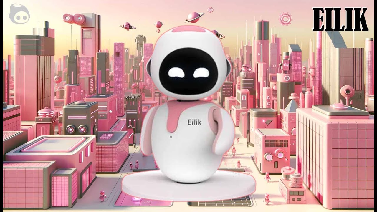 🌸Eilik by Energize Lab: Unveiling the Adorable Pink Robot Wonder