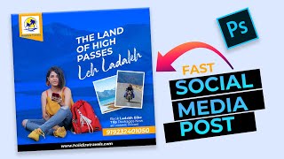 Make Social Media Post Design | Photoshop | Alam Jet screenshot 2