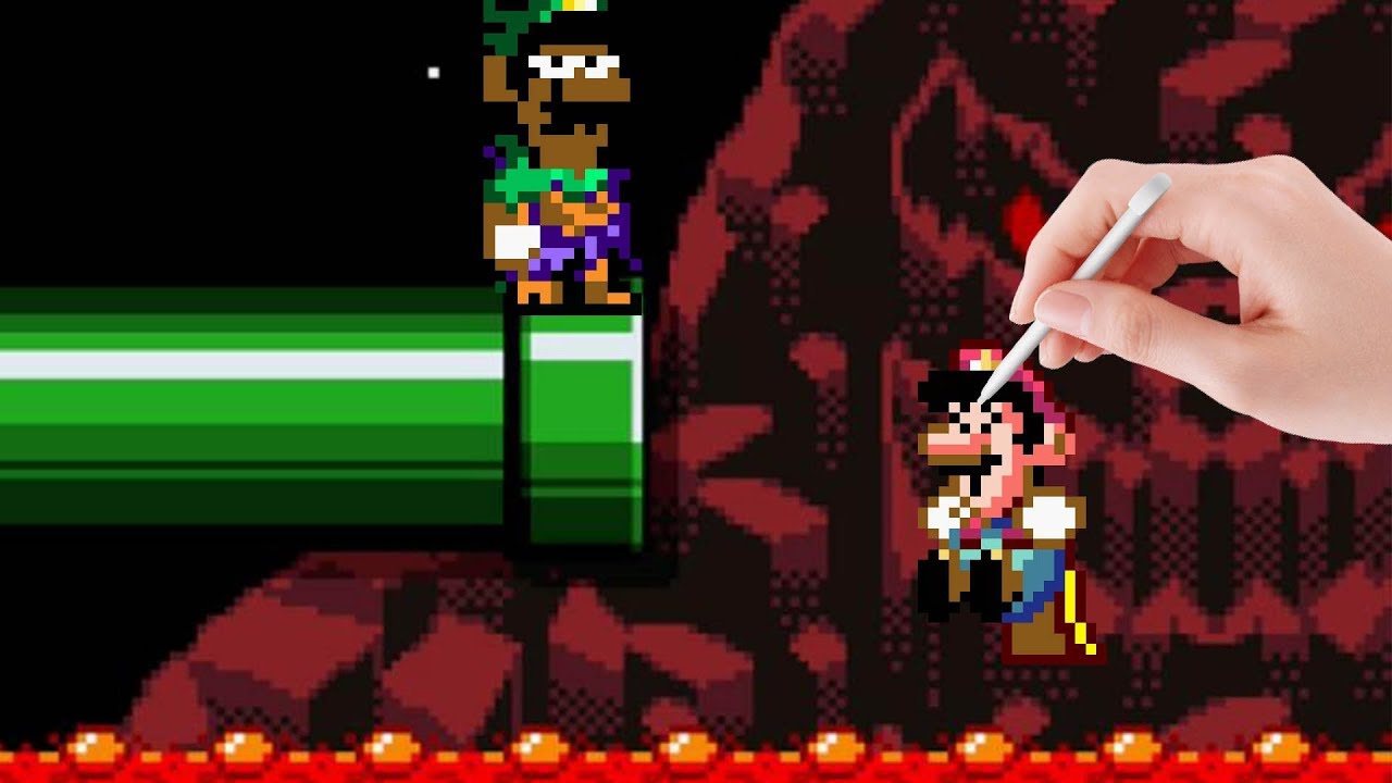 Mario Maker Volcano Theme | Mario Maker mod