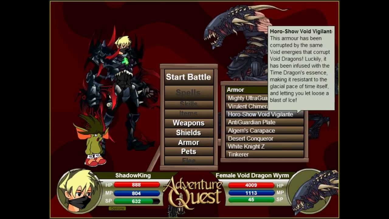 Adventure Quest  - The Void Dragons