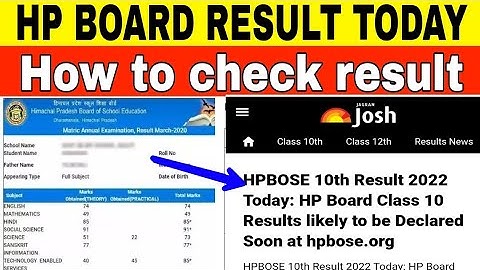 hp board 10th result 2022|hpbose 10th result |hpbose result |hp class 10 result|#hpbose10thresult