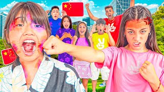 MI HIJASTRA le PEGA a la NIÑA CHINA!🤜🏽 *muy mala idea!*