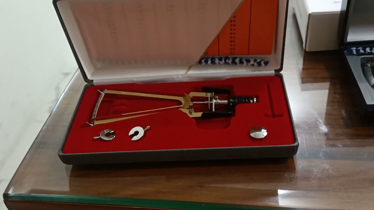 Reister,Biro,and Indian Shiotz Tonometers