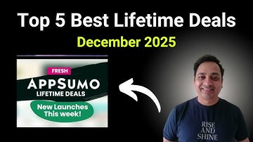 Top 5 Best Lifetime Deals on AppSumo (December 2025)