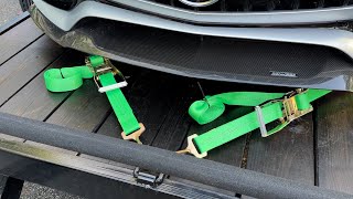 Best Car Trailer Tie Down Straps? Trekassy Ratchet Straps Tested