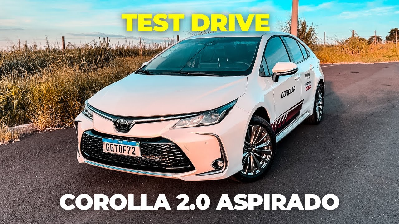 TEST DRIVE COROLLA 2024 2.0 - POTÊNCIA MENOR FAZ DIFERENÇA?