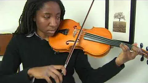 Violin Interval Exercises: G to D