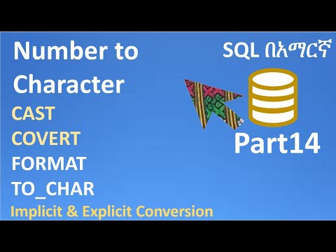 SQL in Amharic