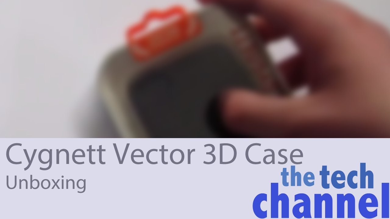 Unboxing of the Cygnett Vector 3D tough case for the iPod Touch 5th Generation