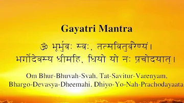 Gayatri Mantra Instrumental 🕉 || Powerful mantra for Inner peace 🧘