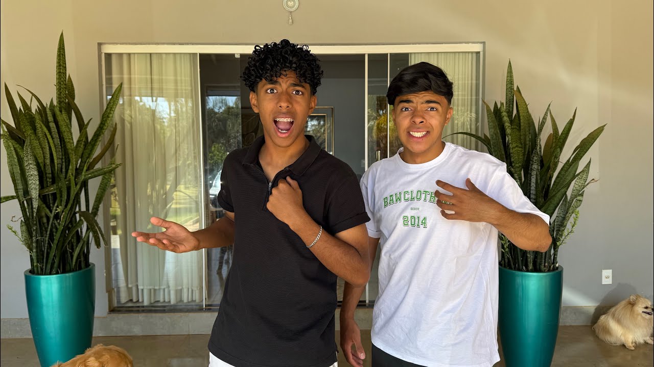 GABRIEL E FELIPE BRIGARAM FEIO! A MELHOR TROLLAGEM 