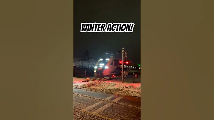 Casselman ON: FAST VIA Rail Siemens Venture Train Set! #viarail #trains #siemens #passengertrain