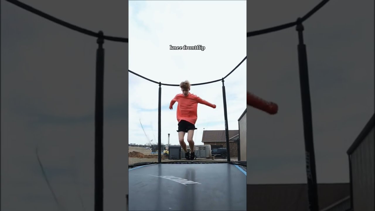 Easy Trampoline Tricks To Learn Flips Viral Shorts