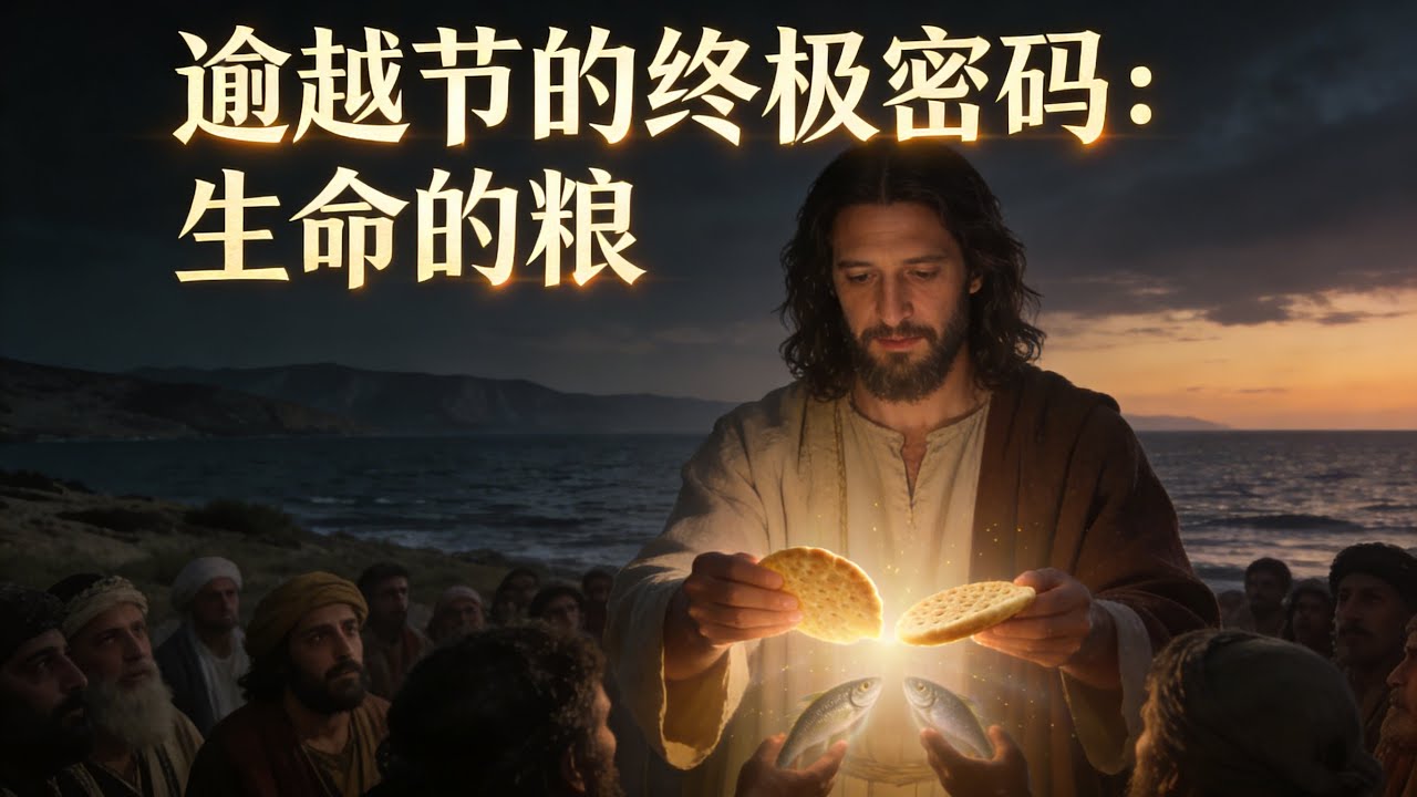 五餅二魚的恐怖真相：這不是野餐，這是一場未遂的軍事政變？為何耶穌拒絕作王？ #聖經 #耶穌