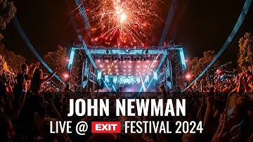EXIT 2024 | John Newman at Tesla Universe Stage (FULL SHOW)