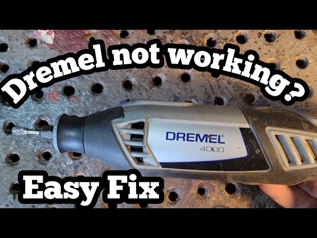 Dremel 4000 Troubleshooting - iFixit