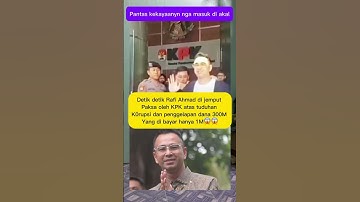 Detik detik Rafi Ahmad di jemput paksa sama KPK#rafiahmad #viral #trendingshorts #shorts