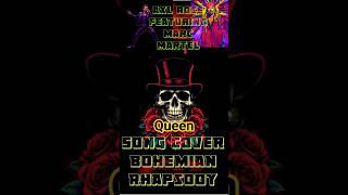 Axl Rose’s feat Marc martel bohemian rhapsody collaboration! #songallson9 #shorts #youtubeshorts