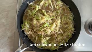 Wenn Sie Kohl und Eier haben, machen Sie dieses Kohlgericht! Günstig und lecker, Rezept Nr. 1.