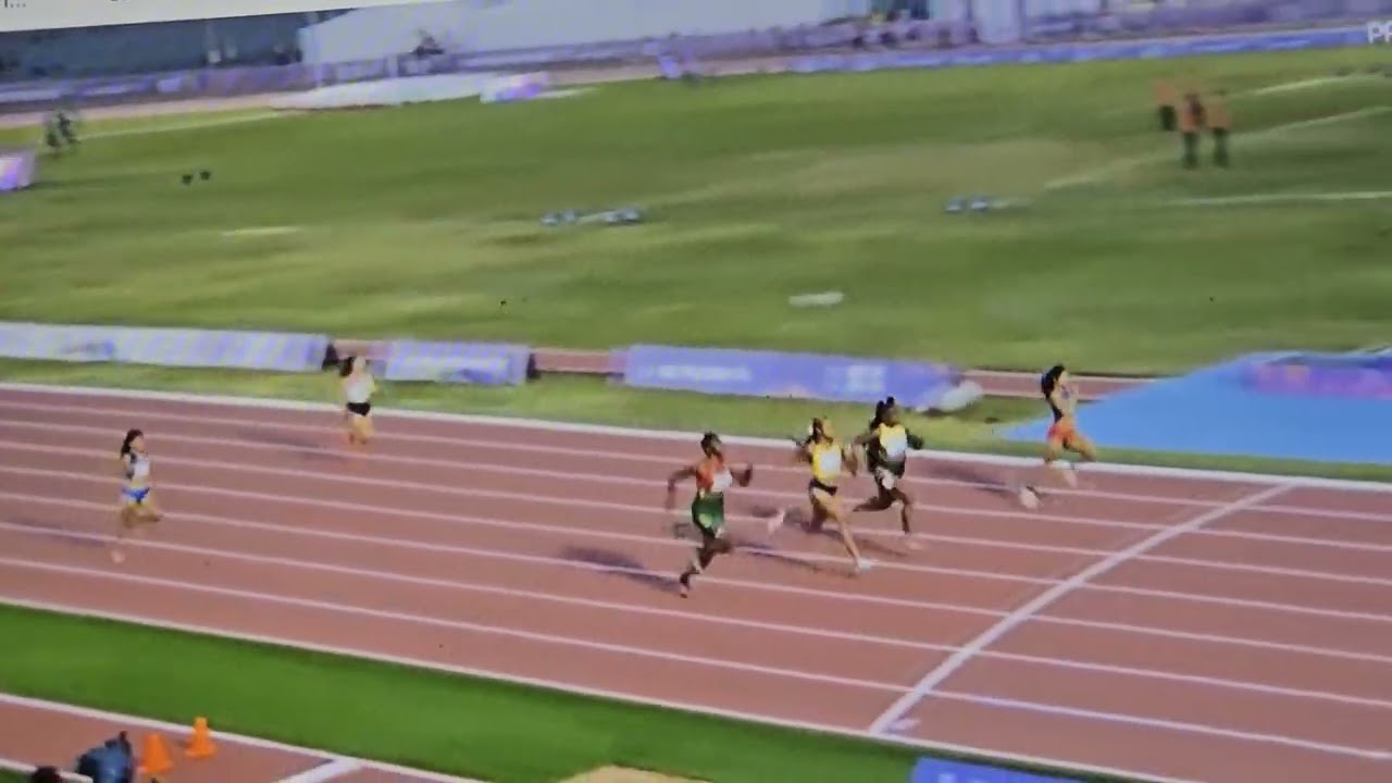 Frances Colon de PUR. domina semifinal 100 metros Juegos Panamericano Junior