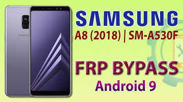 Samsung Galaxy A8 2018 FRP Bypass 2021 | Samsung A530f  Google Account Bypass Android 9