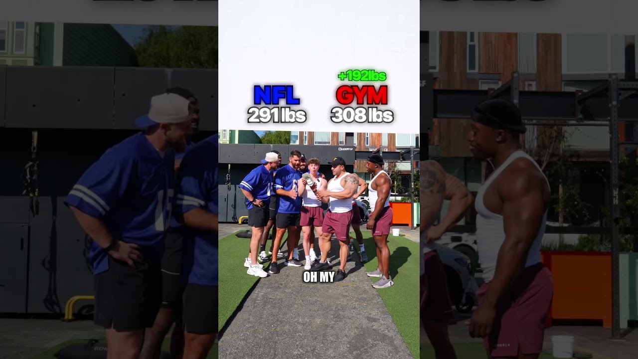 NFL vs. Bodybuilder Grip Challenge