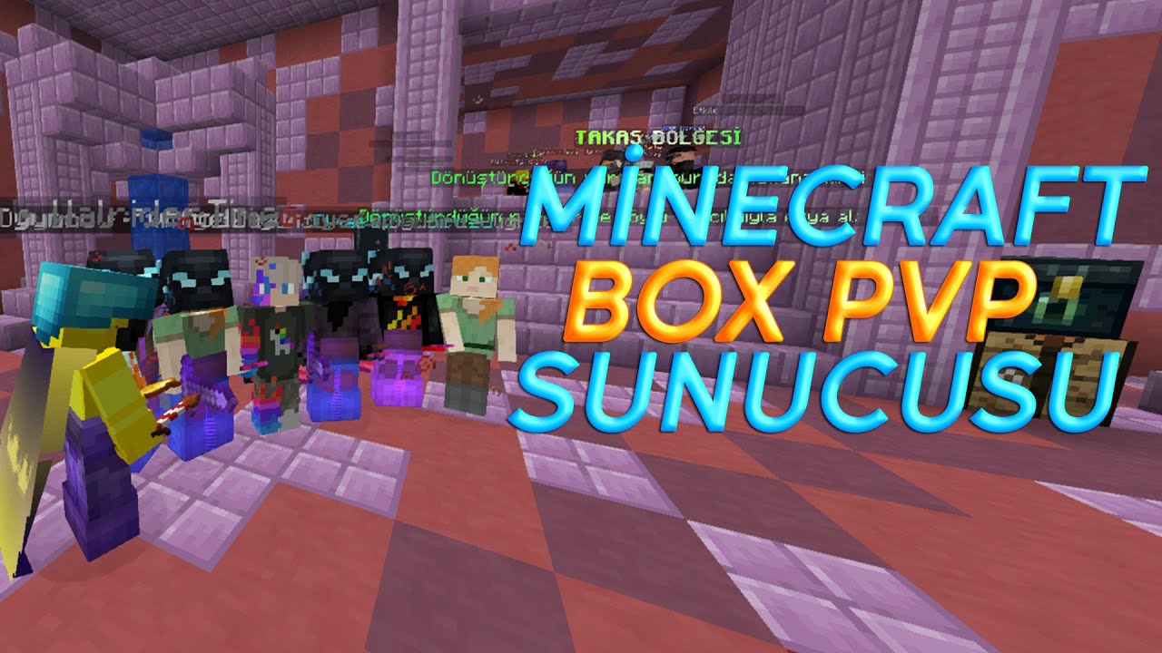 Beni Öldürene Thunder Kiti😱Minecraft Box PVP Sunucusu ElmasOyuncu Server Tanıtımı