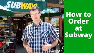 How to Order at a Subway Lesson in Real Life  Learn English Online